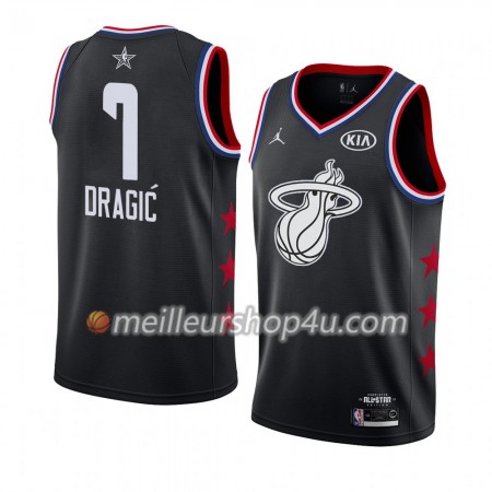 Maillot Basket Homme Miami Heat Goran Dragic 7 2019 All-Star Jordan Brand Noir Swingman
